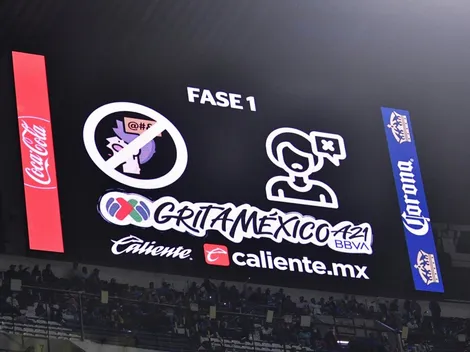 ¡Otra vez el grito! La afición de Cruz Azul no cesó hasta que el árbitro aplicó el protocolo