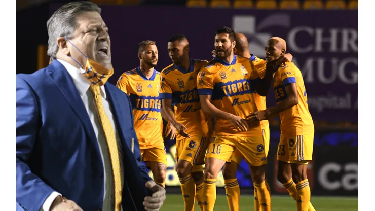 Miguel Herrera mostró su experiencia en el vestidor de Tigres UANL
