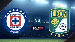 Cruz Azul vs. León por la Liga MX.