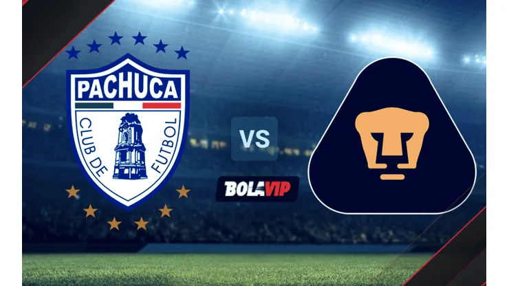 Pachuca vs. Pumas UNAM por la Liga MX.