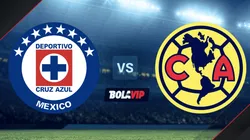 Cruz Azul vs. América por la Liga MX.