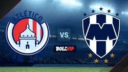 Atlético San Luis vs. Rayados de Monterrey por la Liga MX.