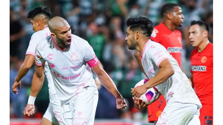 Santos le empató sobre el final a Toluca