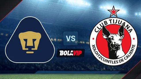 Pumas UNAM vs. Xolos Tijuana por la Liga MX