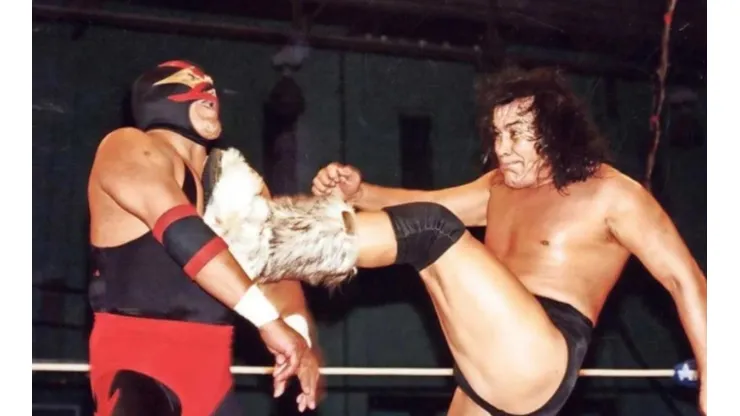 El Perro Aguayo, el ídolo que se transformaba en un salvaje arriba del ring. (Foto: RudoVision)