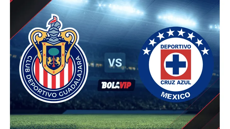 Chivas de Guadalajara vs. Cruz Azul por la Liga MX.
