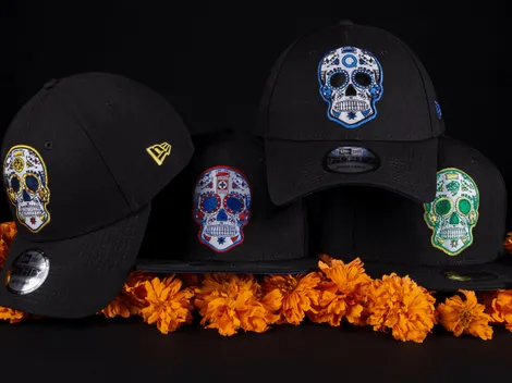 Las espectaculares gorras de la Liga MX para el Día de Muertos