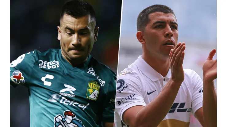 León vs. Pumas UNAM por la Liga MX (Foto: Imago).