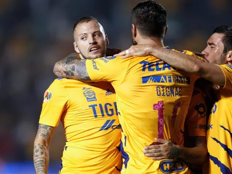Quiñones y el Diente López anotan dos golazos para que Tigres le gane a Pachuca
