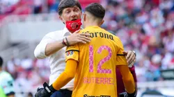 Gustavo Gutiérrez, el portero titular de Cristante vs. Necaxa