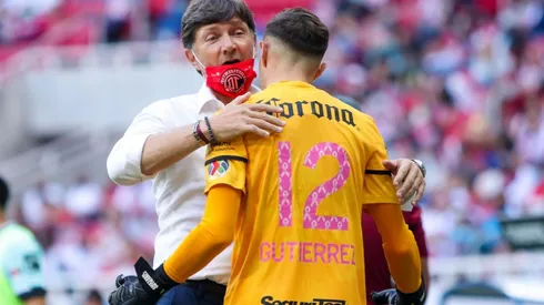 Gustavo Gutiérrez, el portero titular de Cristante vs. Necaxa