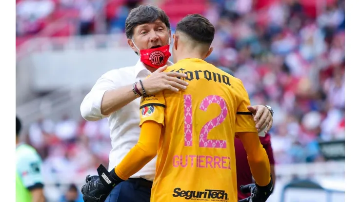 Gustavo Gutiérrez, el portero titular de Cristante vs. Necaxa
