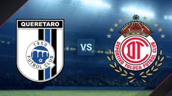 Querétaro y Toluca se enfrentan por la Liga MX Femenil.