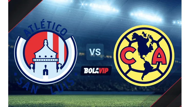Atlético San Luis vs. América por la Liga MX.