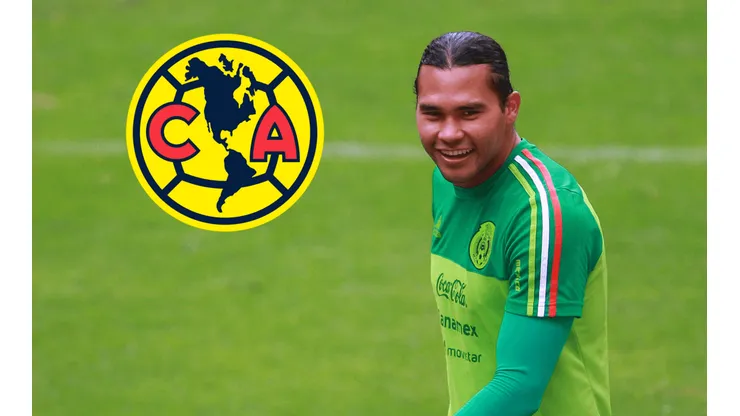 Carlos Peña tuvo la chance de jugar en las Águilas.