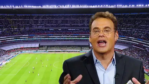 David Faitelson denuncia 'secuestro' del Tri en el Estadio Azteca.