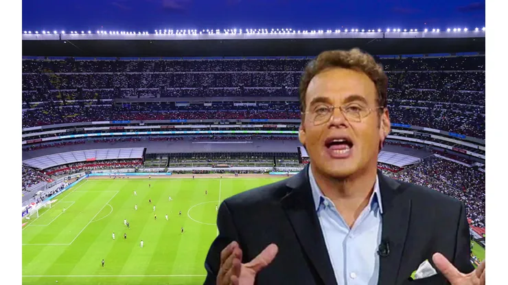 David Faitelson denuncia 'secuestro' del Tri en el Estadio Azteca.