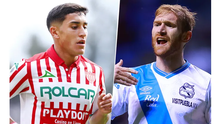 Necaxa vs. Puebla por la Liga MX. (Getty Images)