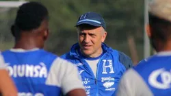 DT de Honduras confesó que buscarán el empate en el Azteca