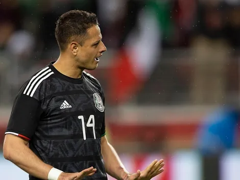 La afición pidió por el retorno de Javier Hernández a la Selección mexicana