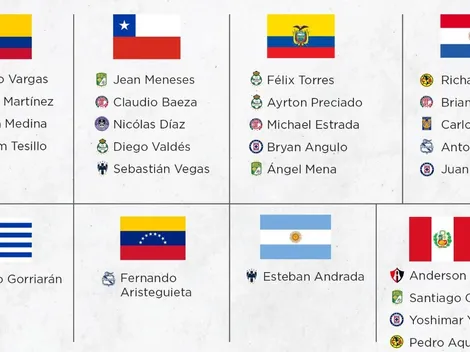 Los 26 futbolistas de la Liga MX convocados a la eliminatoria mundialista de Conmebol