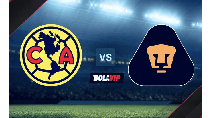 América vs. Pumas UNAM por un amistoso.