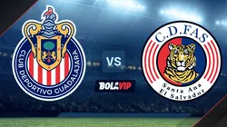 Chivas de Guadalajara vs. FAS por un amistoso.