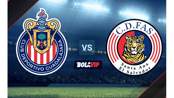 Chivas de Guadalajara vs. FAS por un amistoso.