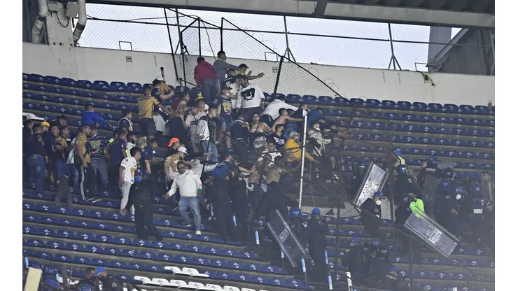 Los hechos violentos de América contra Pumas en el Apertura 2021.