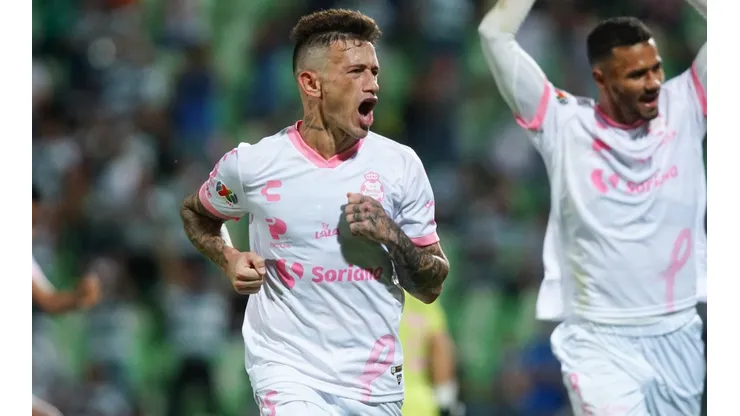 Brian Lozano, desde el manchón penal, le dio la victoria a Santos Laguna