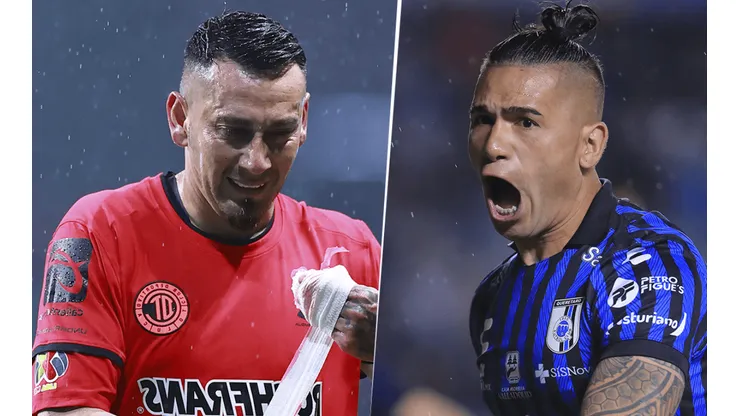 Toluca vs. Querétaro por la Liga MX. (Getty Images e Imago 7)