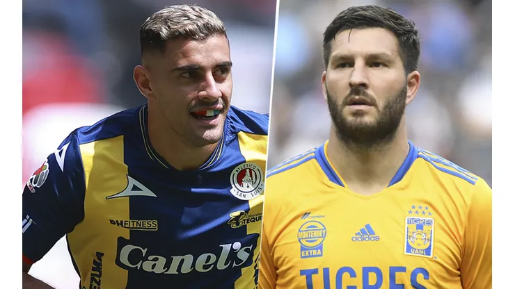 Atlético San Luis vs. Tigres UANL por el Torneo Grita México A21 de la Liga MX (Foto: Imago).