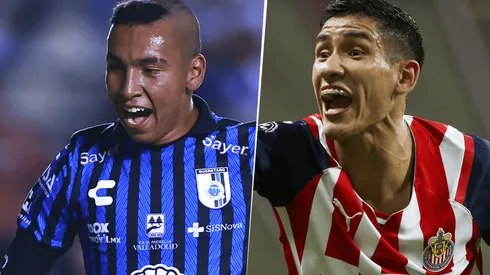 Querétaro vs. Chivas de Guadalajara por el Torneo Grita México A21 de la Liga MX (Foto: Getty Images).