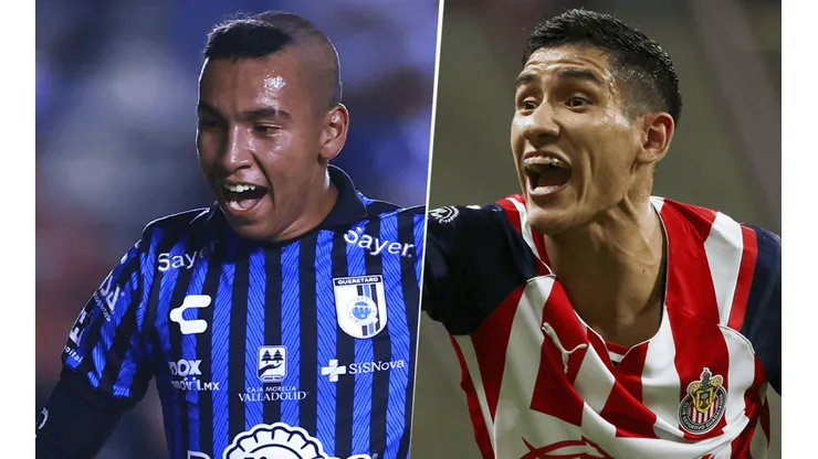 Querétaro vs. Chivas de Guadalajara por el Torneo Grita México A21 de la Liga MX (Foto: Getty Images).
