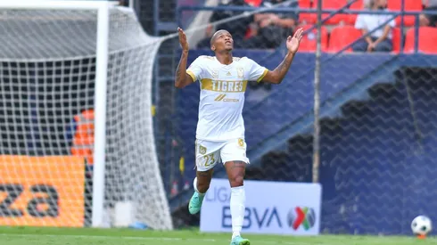 Luis Quiñones hizo ante el Atlético de San Luis su segundo gol del torneo.