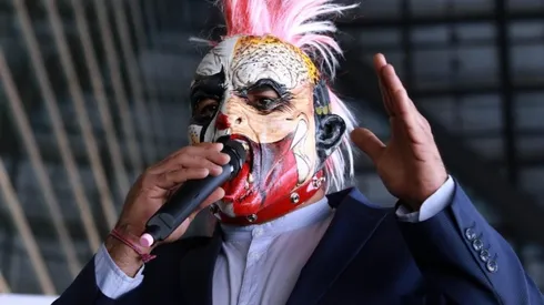 Psycho Clown, uno de los luchadores que generan ingresos con saludos. (Foto: imago7)