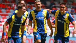 Germán Berterame marcó un doblete y se alejó en la tabla de goleo