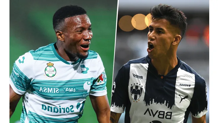 Santos Laguna con Juan Otero enfrenta a Monterrey con Maxi Meza