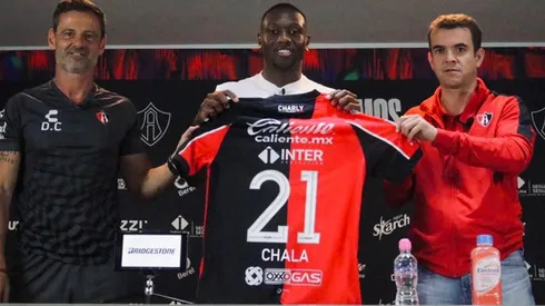 Atlas presentó a Anibal Chalá, su último refuerzo.