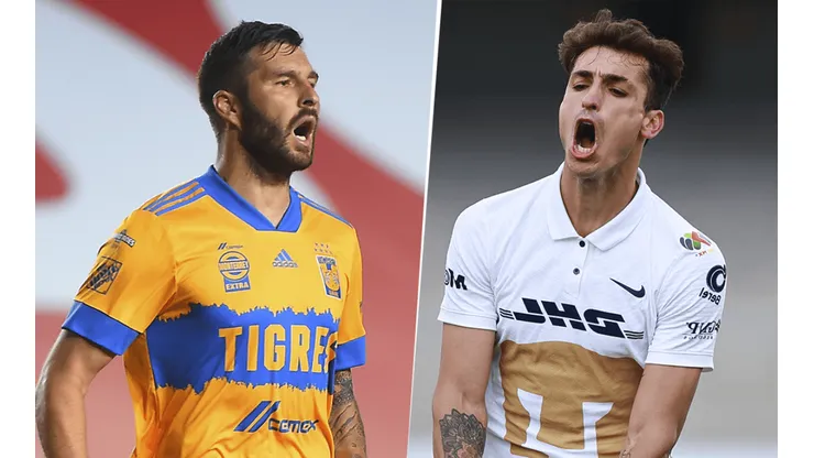 Tigres UANL vs. Pumas UNAM por la Liga MX. (Getty Images)