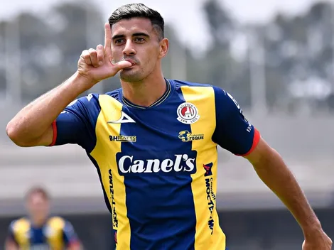 Germán Berterame llegó a lo más alto de la tabla individual de goleo