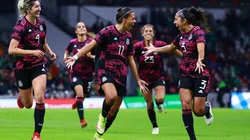 Selección de México sale victoriosa en el Estadio Azteca.
