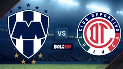 Monterrey vs. Toluca por la Liga MX.