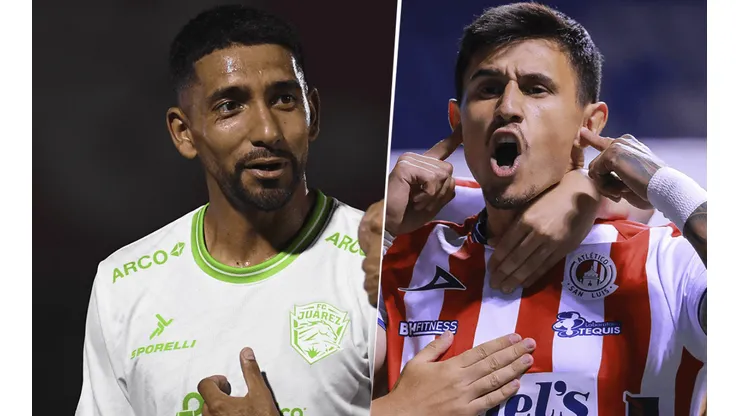 FC Juárez vs. Atlético San Luis por el Torneo Grita México Apertura 2021 de la Liga MX (Foto: Getty Images).