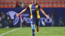 Germán Berterame anotó sus tres goles en un lapso de 10 minutos.