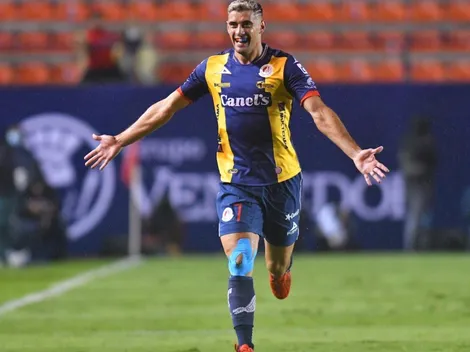 Hat-trick perfecto de Germán Berterame contra Tijuana