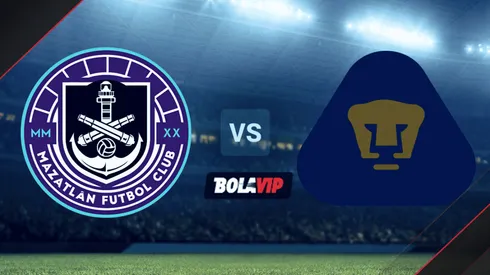 Mazatlán vs. Pumas UNAM por el Torneo Grita México A21 de la Liga MX.