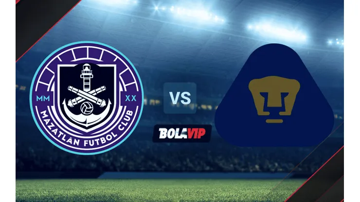 Mazatlán vs. Pumas UNAM por el Torneo Grita México A21 de la Liga MX.