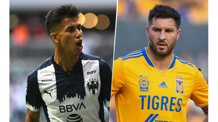 Rayados de Monterrey de Maxi Meza jugará ante Tigres UANL de André Pierre Gignac por la Liga MX (Fuente Imago7)