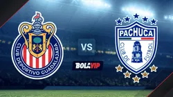 Chivas de Guadalajara vs. Pachuca por el Torneo Grita México A21 de la Liga MX.